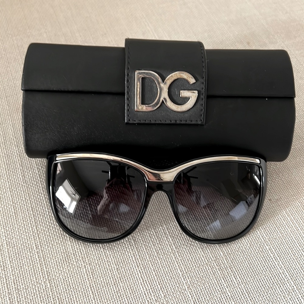 Dolce & Gabbana Sunglasses with Silver Detail